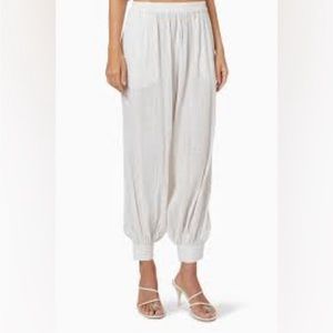Suzi Kondi White silver Harem Pants